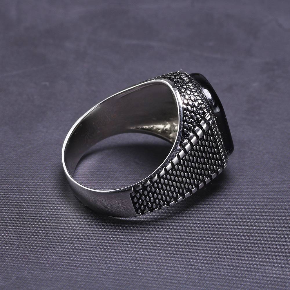 Men's Black Jewellery Ring Men's Black Jewellery Ring