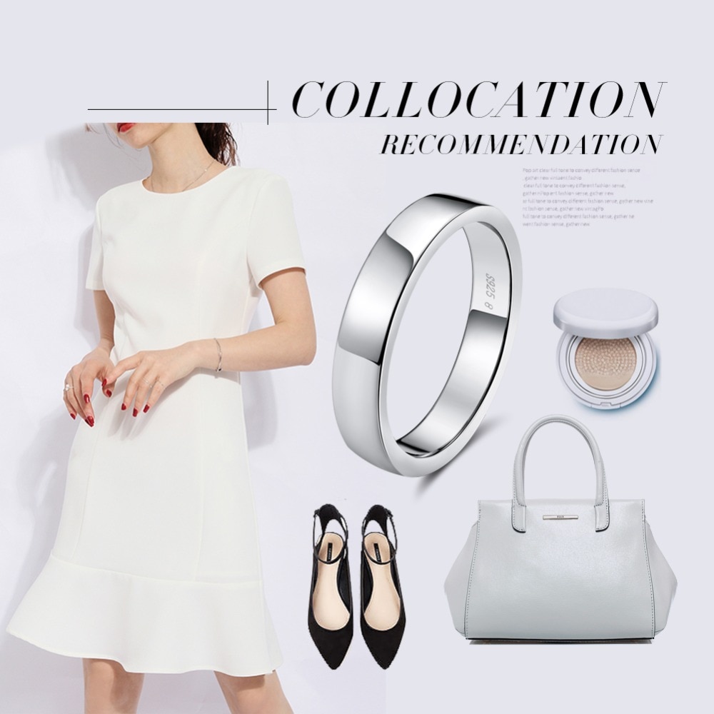 Unisex 925 Sterling Silver Ring