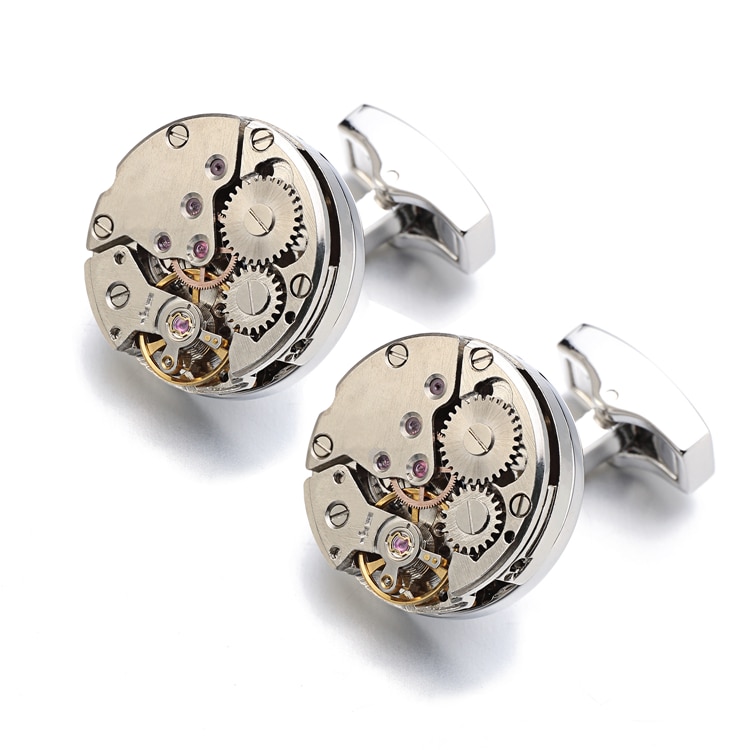 Men's Multicoloured Stainless Steel Cufflinks Men's Multicoloured Stainless Steel Cufflinks