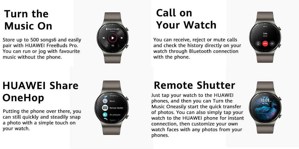 Global Version Huawei Watch GT 2 Pro