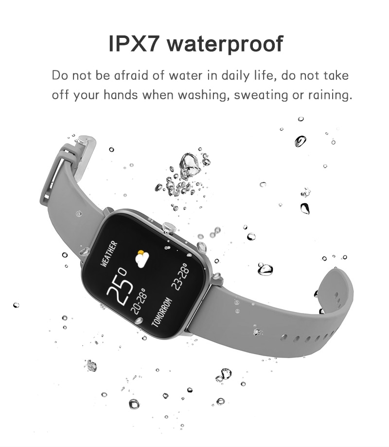 Waterproof Smartwatch with Heart Rate Blood Pressure Monitor Waterproof Smartwatch with Heart Rate Blood Pressure Monitor