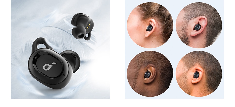 Sweatproof Noise Isolation Wireless Earphones with Bluetooth 5.0