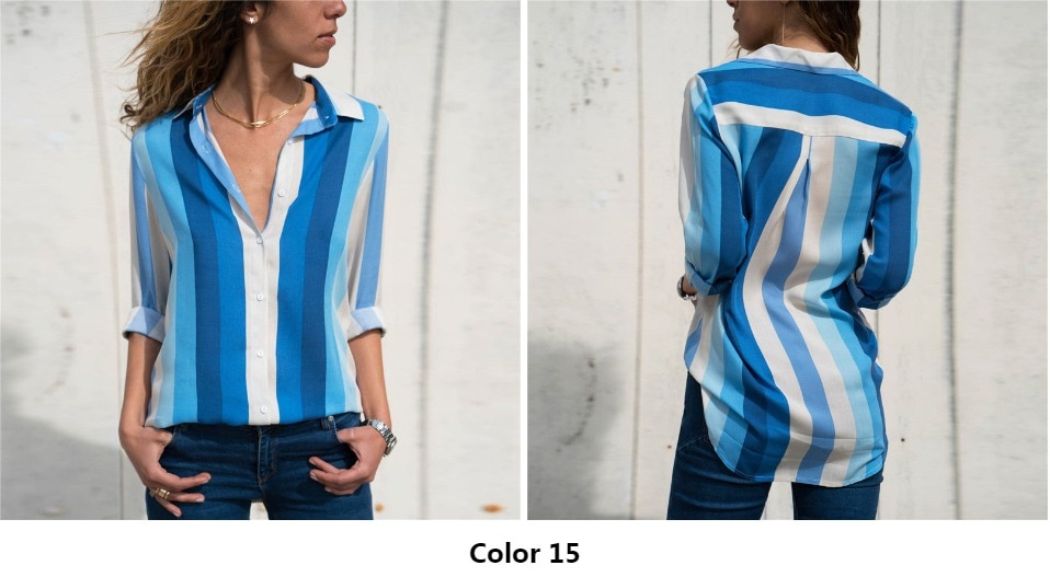 Women's Casual Chiffon Blouse