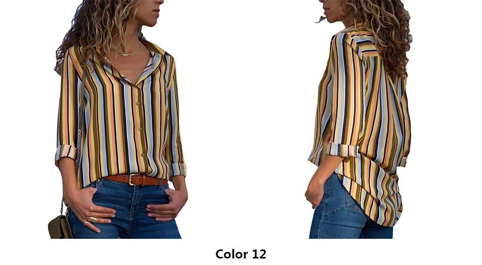 Women's Casual Chiffon Blouse