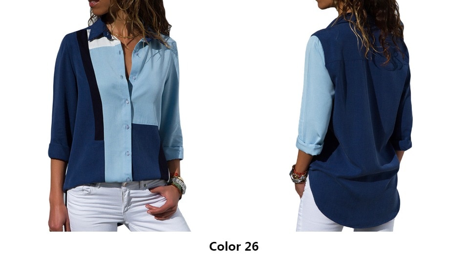 Women's Casual Chiffon Blouse