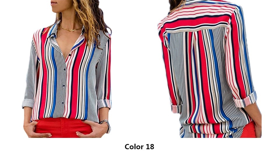 Women's Casual Chiffon Blouse