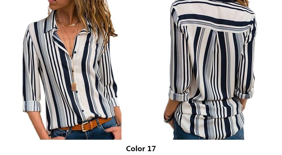Women's Casual Chiffon Blouse