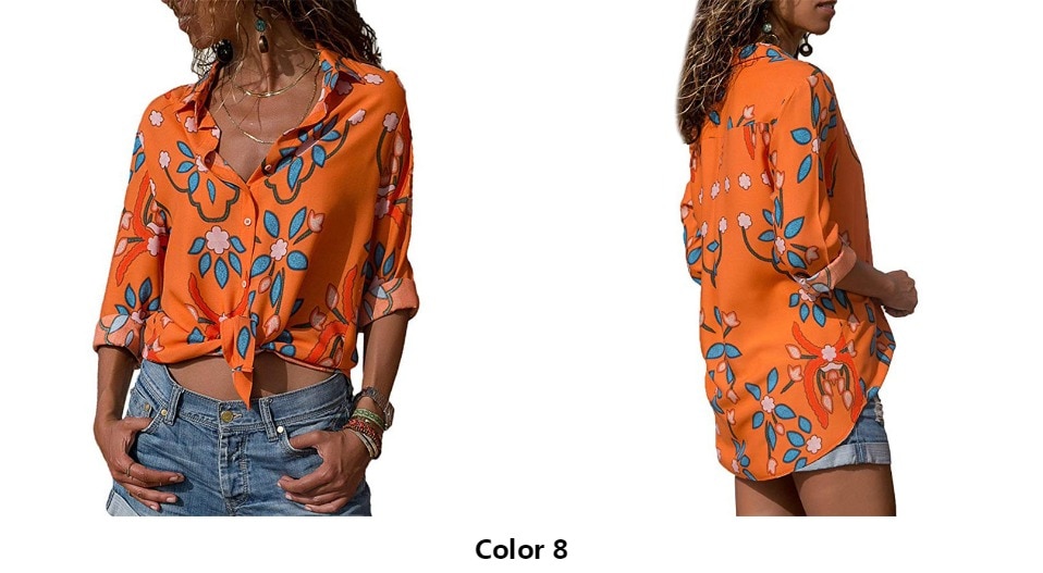 Women's Casual Chiffon Blouse