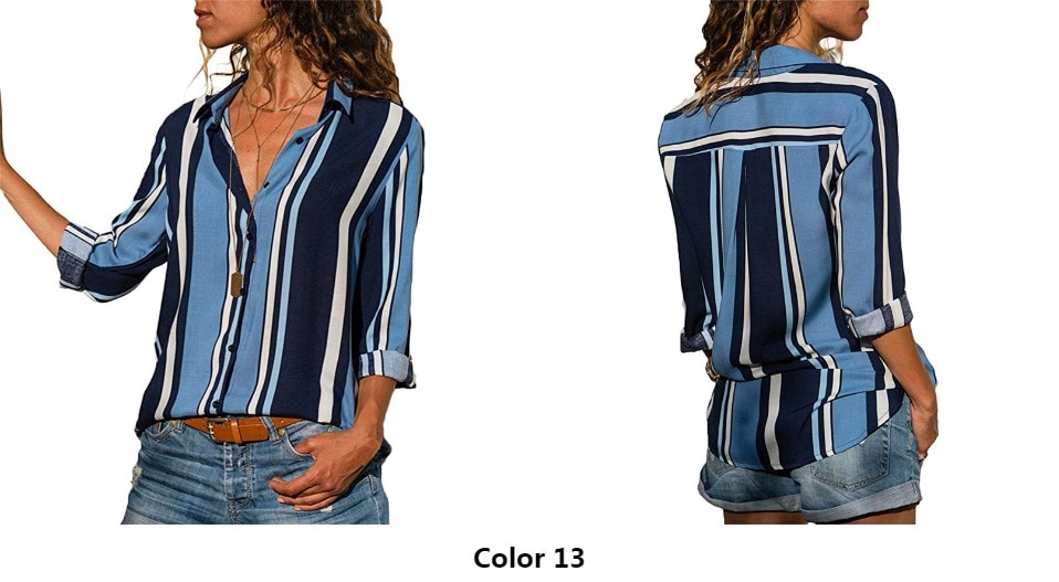 Women's Casual Chiffon Blouse