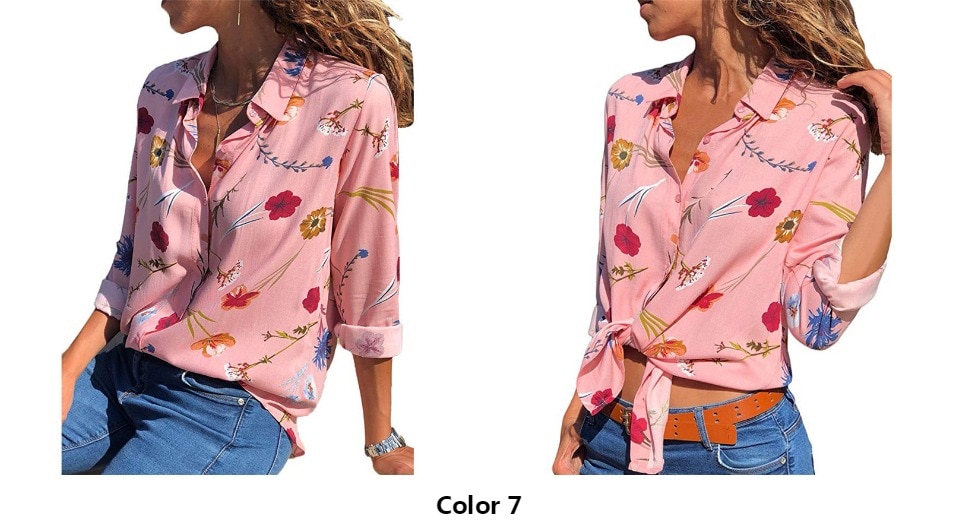 Women's Casual Chiffon Blouse