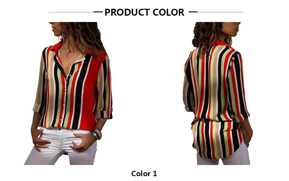 Women's Casual Chiffon Blouse