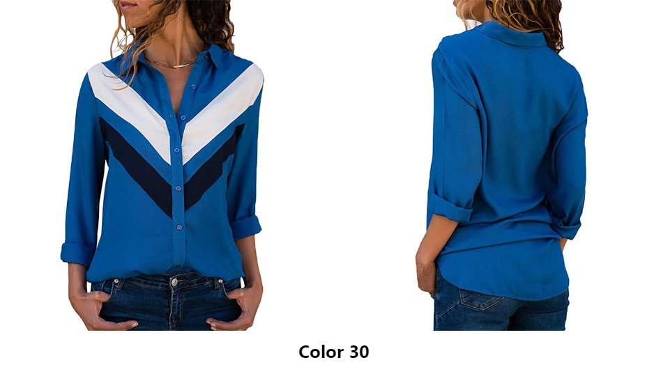 Women's Casual Chiffon Blouse