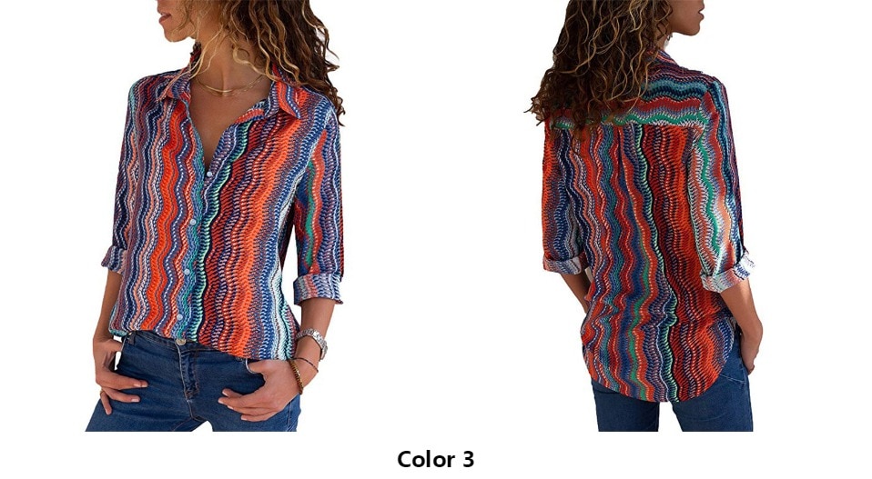 Women's Casual Chiffon Blouse