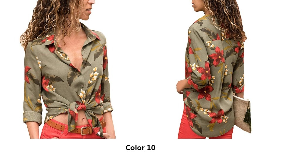 Women's Casual Chiffon Blouse