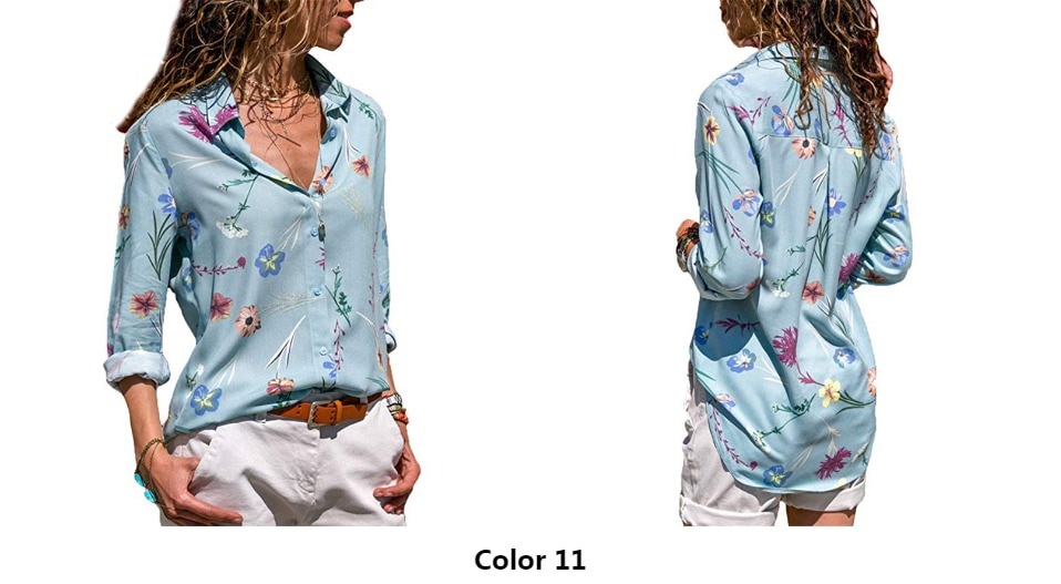 Women's Casual Chiffon Blouse