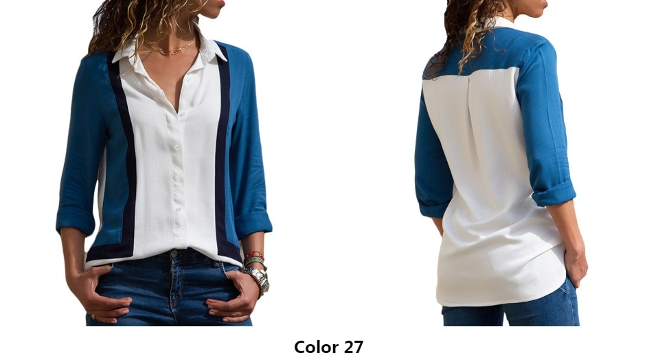 Women's Casual Chiffon Blouse