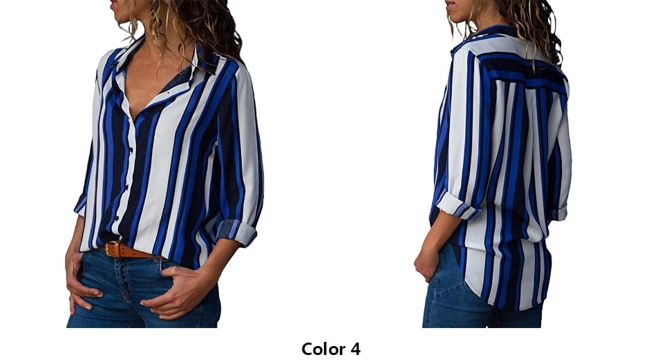 Women's Casual Chiffon Blouse