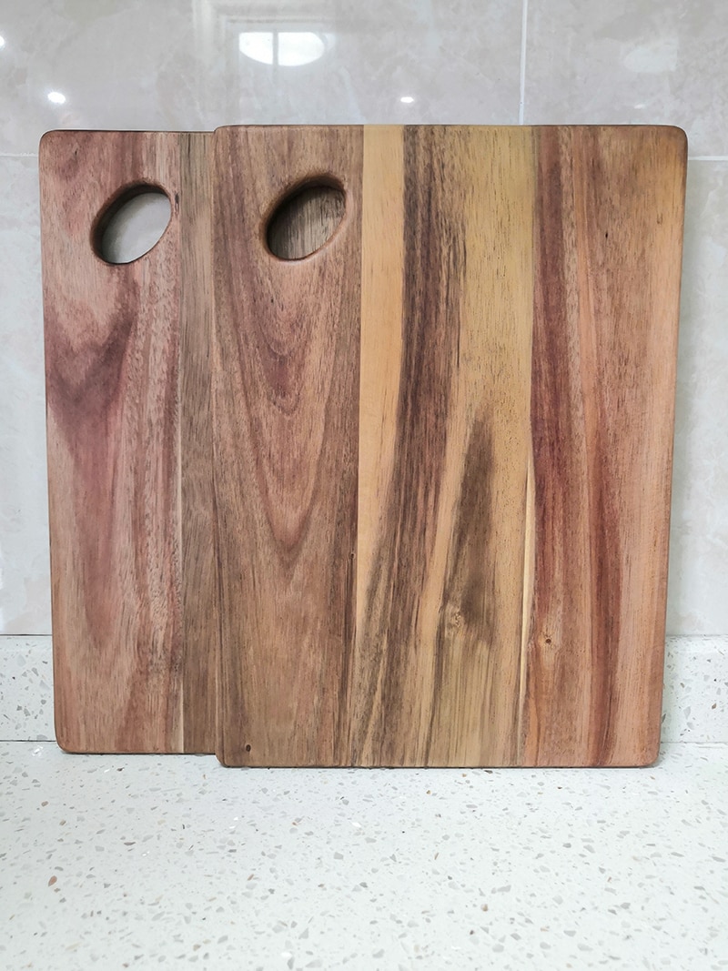 Zebra Acacia Wood Cutting Board