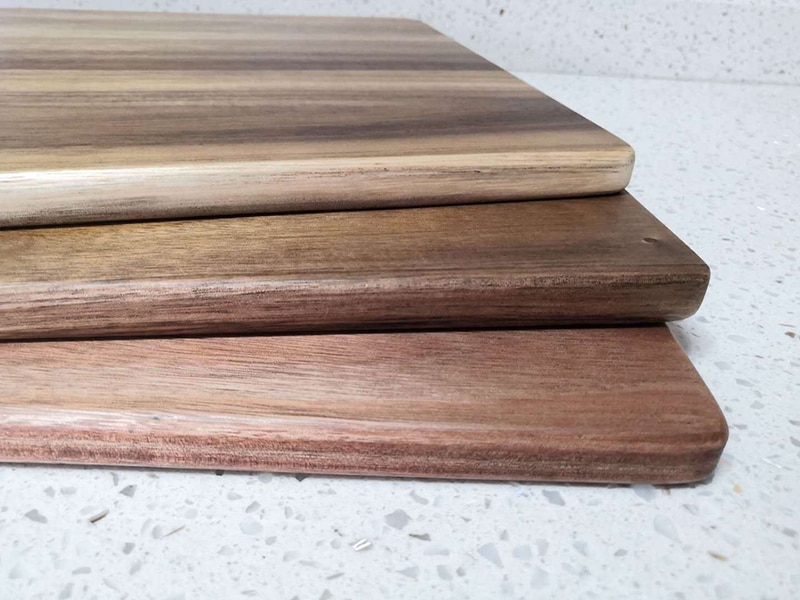 Zebra Acacia Wood Cutting Board