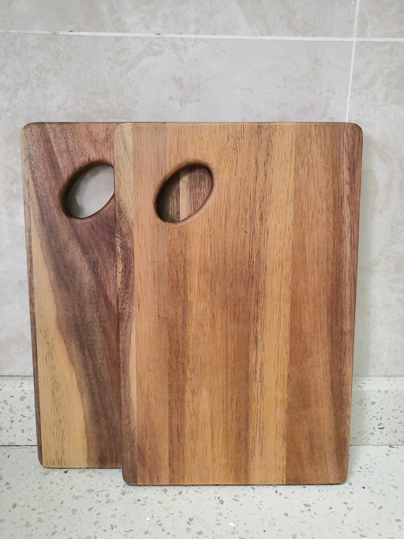 Zebra Acacia Wood Cutting Board