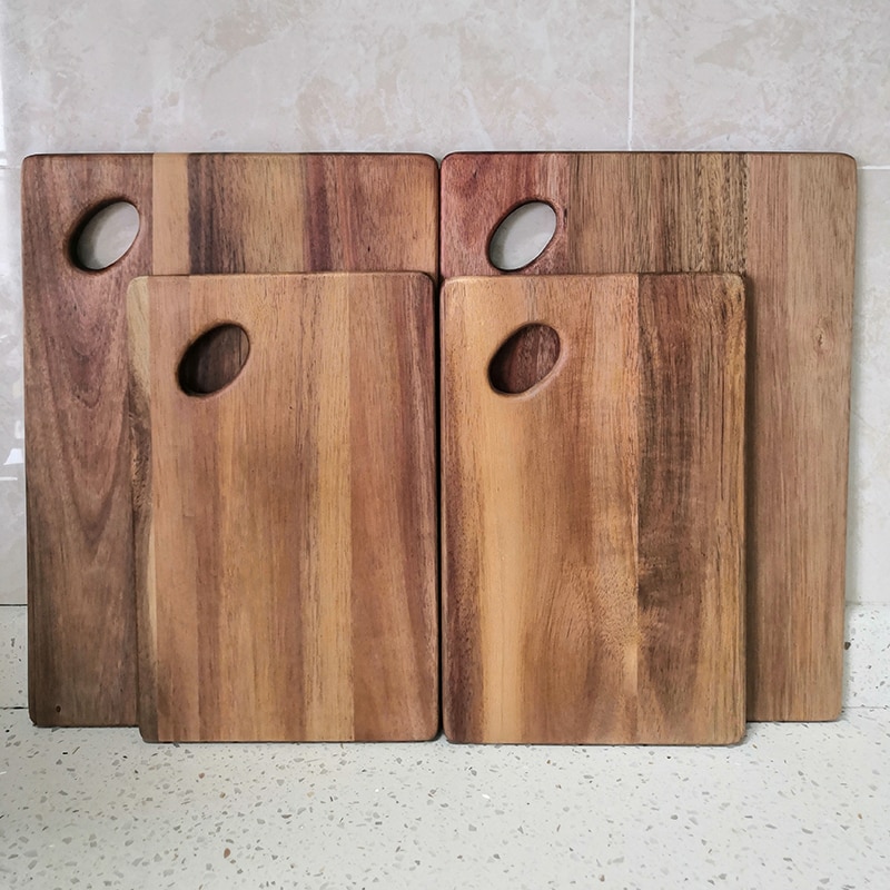 Zebra Acacia Wood Cutting Board
