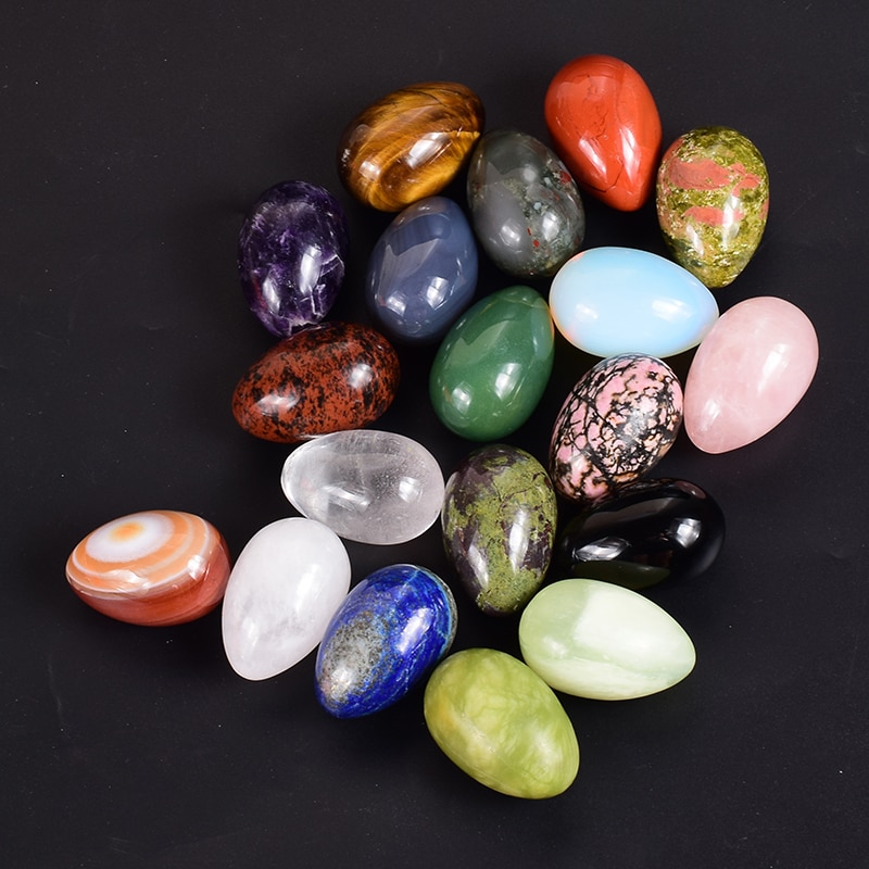 Egg Shaped Natural Stone for Massage