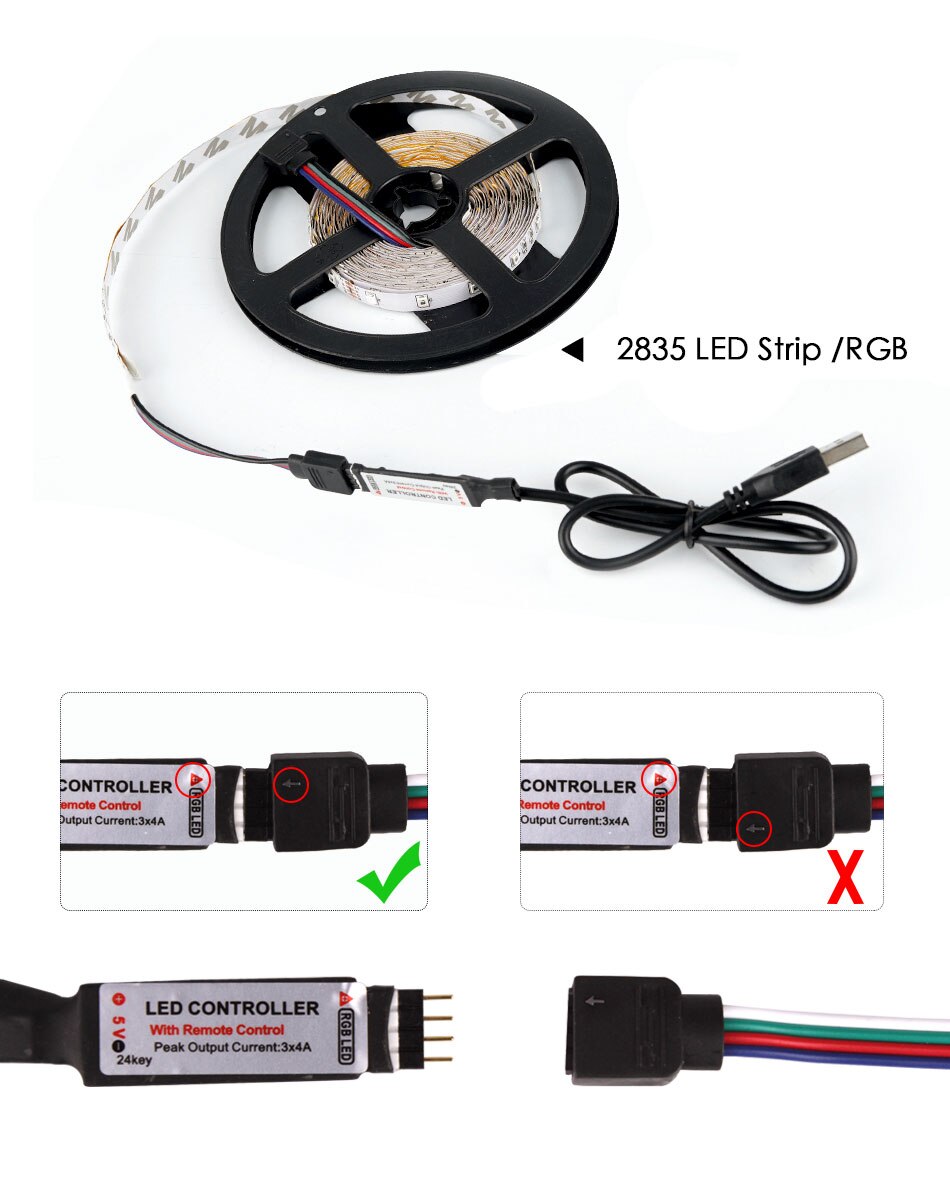 Flexible RGB LED Strip Backlight